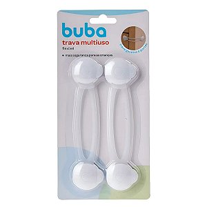 Trava Multiuso Flexível com 2 Unidades Buba Segurança Bebe Criança