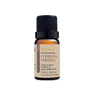 Óleo Essencial Cedro da Virginia Via Aroma - 10ml