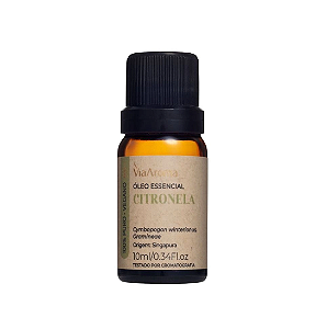 Óleo Essencial Citronela Via Aroma - 10ml