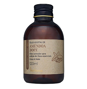 Óleo Vegetal Amêndoa Doce Via Aroma - 120ml