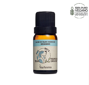 Blend de Óleos Essenciais Pets Desânimo Via Aroma - 10ml