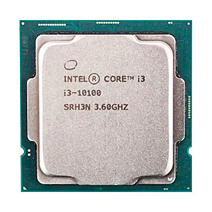 Processador Intel Core i3-10100F (Comet Lake), Quad-Core (8 Threads), 3.60 GHz (4.30 GHz Turbo Boost), LGA 1200, 65W, 14 Nm.