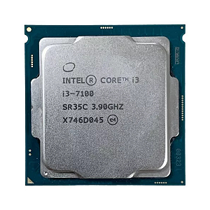 Processador gamer Intel Core i3-7100 de 2 núcleos e 3.9GHz de frequência com gráfica integrada
