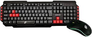 OEX GAME Combo Gamer Teclado e Mouse Redshot TM307 - 2400Dpi - Preto