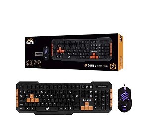 Combo Gamer Teclado e Mouse Brave Tm303 – 3.200dpi