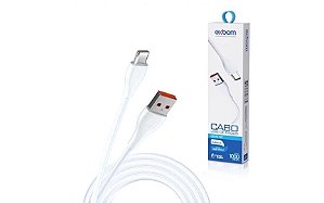 Cabo Tipo C usb-c 2.4A 1 Metro 2.4A Turbo Exbom