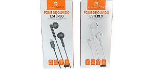 Fone de Ouvido Estéreo com Microfone Tipo C H'Maston EJ-105