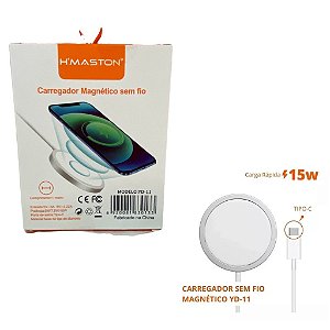 Carregador Por Indução H´MASTON YD-11