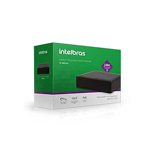 Switch 16 Portas Fast Ethernet Sf 1600 Q+ Intelbras