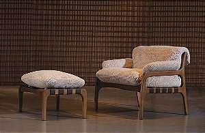 POLTRONA + PUFF DOMENICA - NOLAN