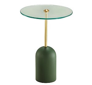 MESA DE APOIO PILL MINI GLASS - MERIDIANO