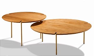MESA DE CENTRO FENDA GOLD - MERIDIANO