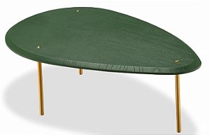 MESA DE CENTRO ORGANIC PÉ GOLD - MERIDIANO