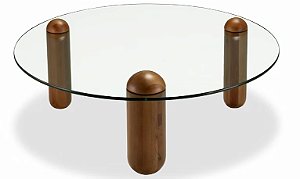 MESA DE CENTRO PILL GLASS - MERIDIANO