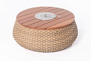 MESA DE CENTRO SPEDINO RÁFIA - DIBRIANZA