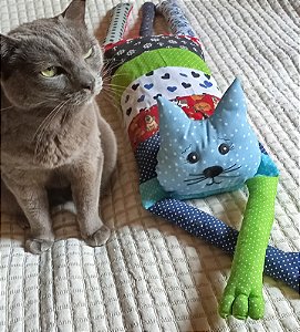 BRINQUEDO DE GATO DE PANO N 4