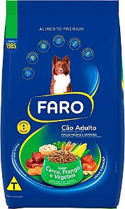 RAÇÃO FARO CÃO ADULTO 15KG + BRINDE