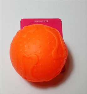 BRINQUEDO BOLA DE VINIL LARANJA