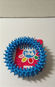 BRINQUEDO ANEL DE BORRACHA CRAVO AZUL