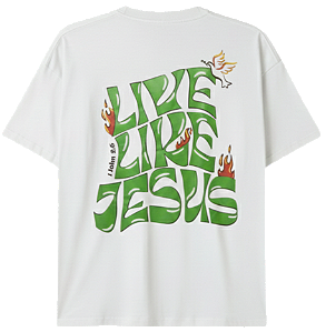 T-SHIRT LIKE JESUS ( OFF WHITE )