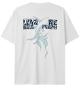 T-SHIRT PEIXE / OFF WHITE (PREMIUM)