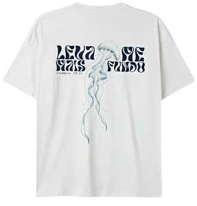 T-SHIRT ÁGUA-VIVA / OFF WHITE (PREMIUM)