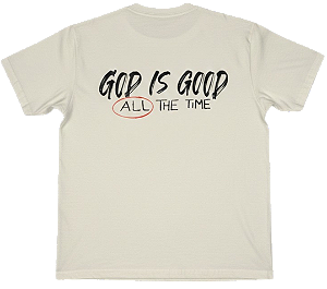 T-SHIRT GOD IS GOOD/ OFF WHITE (PREMIUM)