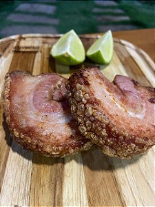PORCHETTA DEFUMADA COM GELÉIA DE ABACAXI COM PIMENTA