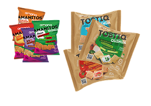 AMANA COMBO 4- DEGUSTAÇÃO 7 UNIDADES - 3 TORRADAS + 4 AMANITOS