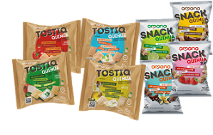 AMANA COMBO FOCO E SABOR - DEGUSTAÇÃO 8 UNIDADES - 4 TORRADAS + 4 RECHEADOS ZERO AÇÚCAR