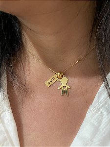Colar mãe + menino