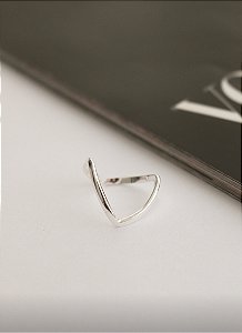 Anel Like a Boss (prateado)