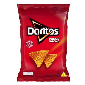Salgadinho de Milho Queijo Nacho Doritos Pacote 140 g - Elma Chips