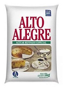 Açúcar Refinado Pacote 1 kg - Alto Alegre