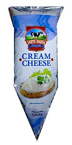 Cream Cheese Bisnaga 1,01 kg - Santa Maria