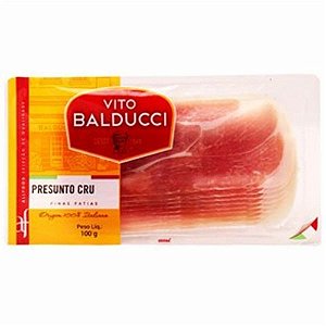 Presunto Cru Italiano (parma) Lascas por kg Pacote 500 g - Vito Balducci
