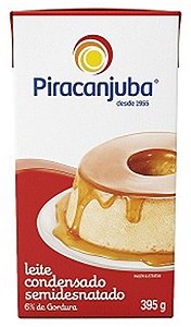 Leite Condensado Semidesnatado 395 g - Piracanjuba