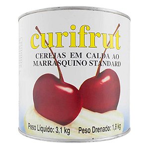 Cereja Marrasquino s/ Talo Lata 3,1 kg - Curifrut