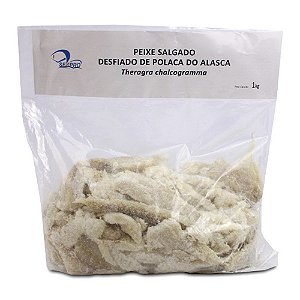 Polaca Salgada Pedaços Pacote 1 kg - Seapro