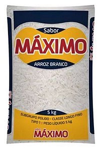 Arroz Tipo 1 Pacote 5 kg - Máximo