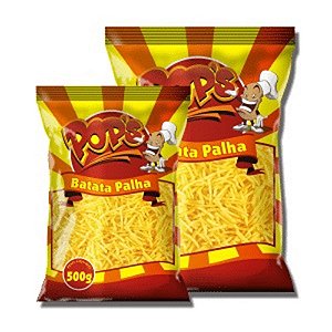 Batata Palha Pacote 500 g - Pops