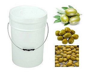Azeitona Verde c/ Caroço 20/24 Balde 13 kg - Don Giovanni