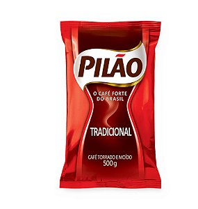 Café Torrado e Moído Tradicional Pacote 500 g - Pilão