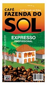 Café Torrado e Moído Extra Forte Pacote 500 g - Fazenda do Sol