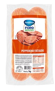 Pepperoni Fatiado Pacote 1 kg - Pamplona