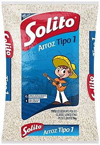 Arroz Tipo 1 Pacote 5 kg - Solito