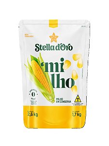 Milho Verde em Conserva Sachê 2,6 kg - Stella Doro