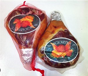 Presunto Cru Italiano (Tipo Parma) S/Osso Peça por kg - Angioletto