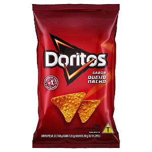 Salgadinho de Milho Queijo Nacho Doritos Pacote 120 g - Elma Chips