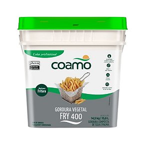 Gordura Vegetal Composta Coamo Fry 400 Balde 14,5 kg - Coamo